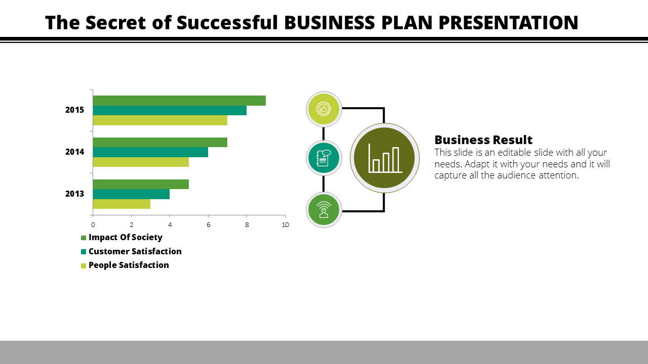 Free - Success Business Plan Presentation Template